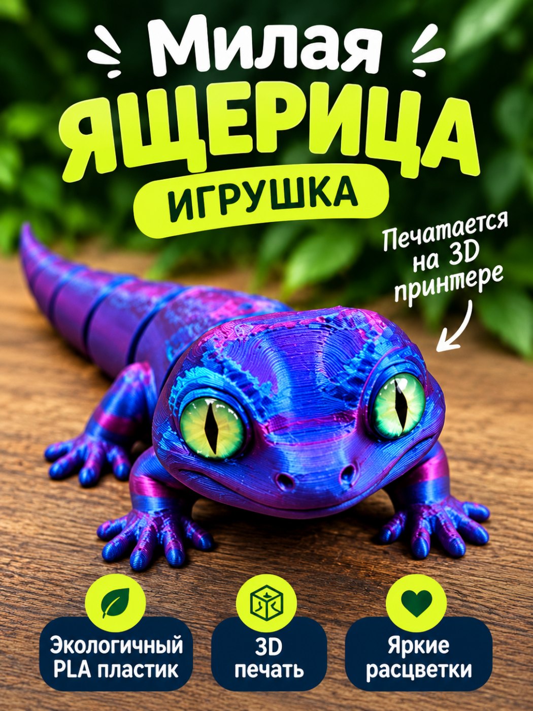 Ящерица милая
